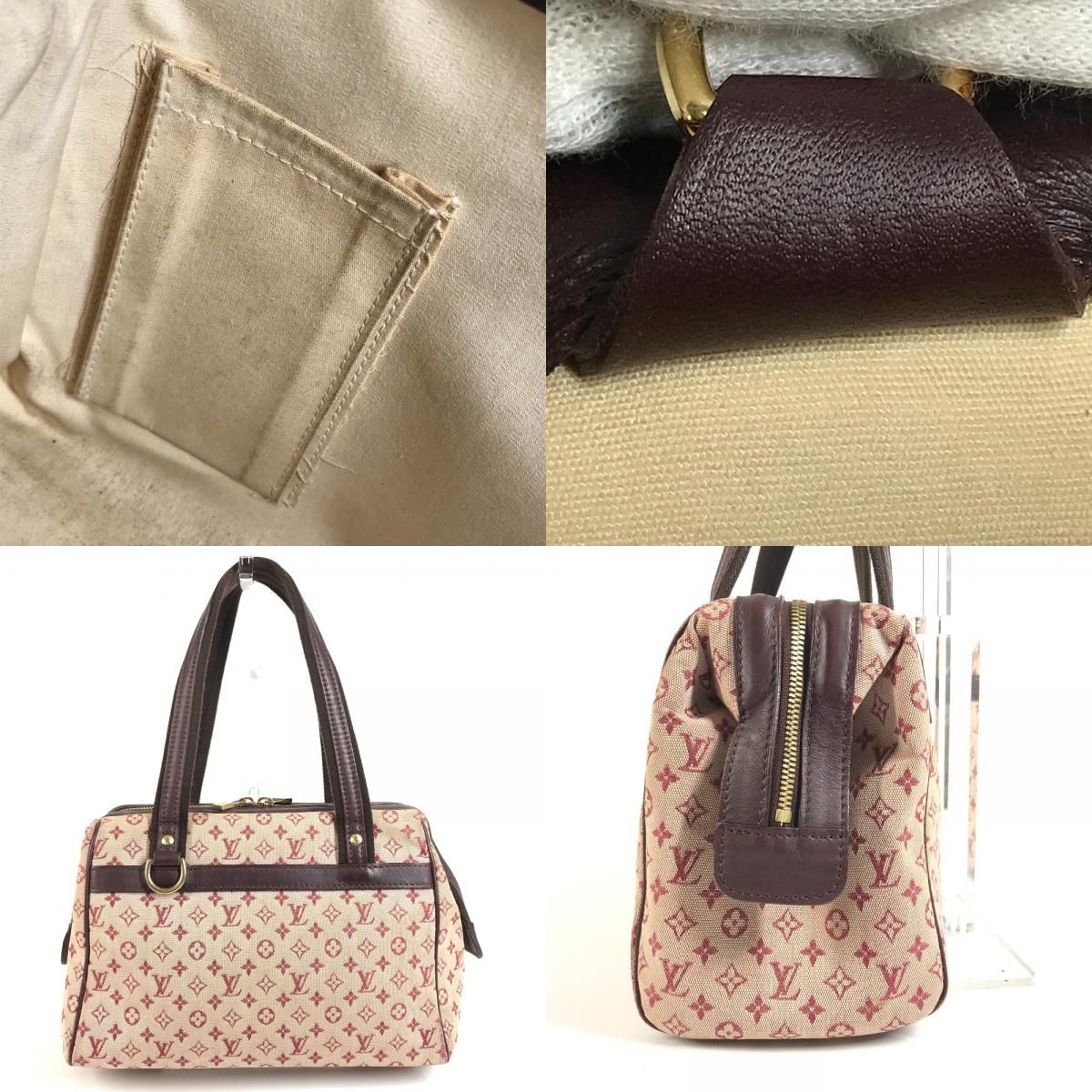 Louis Vuitton Handbag Josephine PM Monogram Mini Canvas Cerise — view 8