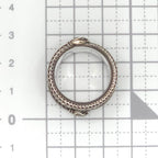 Gucci Double Snake Ring Sterling Silver Aging Finish — view 6
