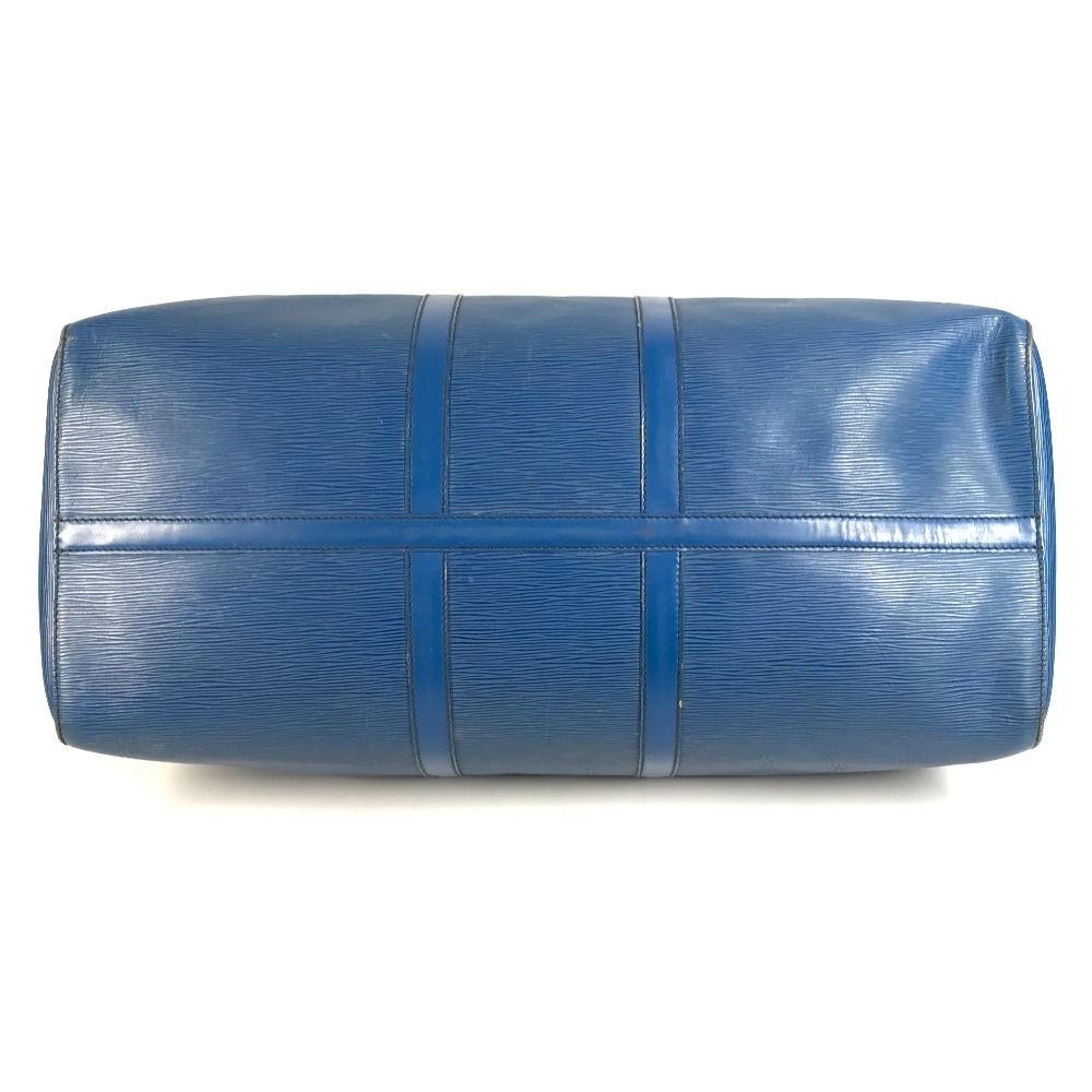 Louis Vuitton Boston Bag Keepall 55 Epi Leather Toledo Blue — view 5