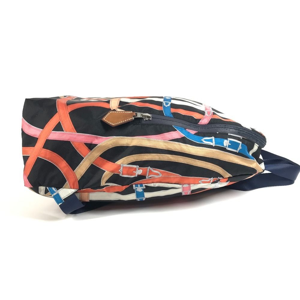 Hermes Backpack Air Silk Cavalcade Black — view 4