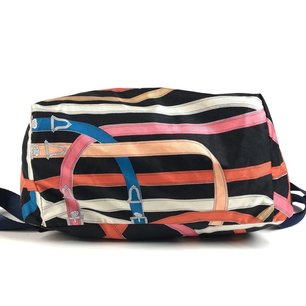 Hermes Backpack Air Silk Cavalcade Black — view 5