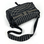Chanel Sports Line Shoulder Bag CC Logo Nylon Black — view 7