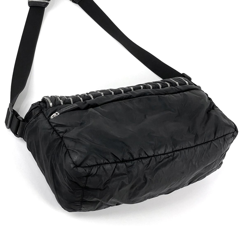 Chanel Sports Line Shoulder Bag CC Logo Nylon Black — view 2