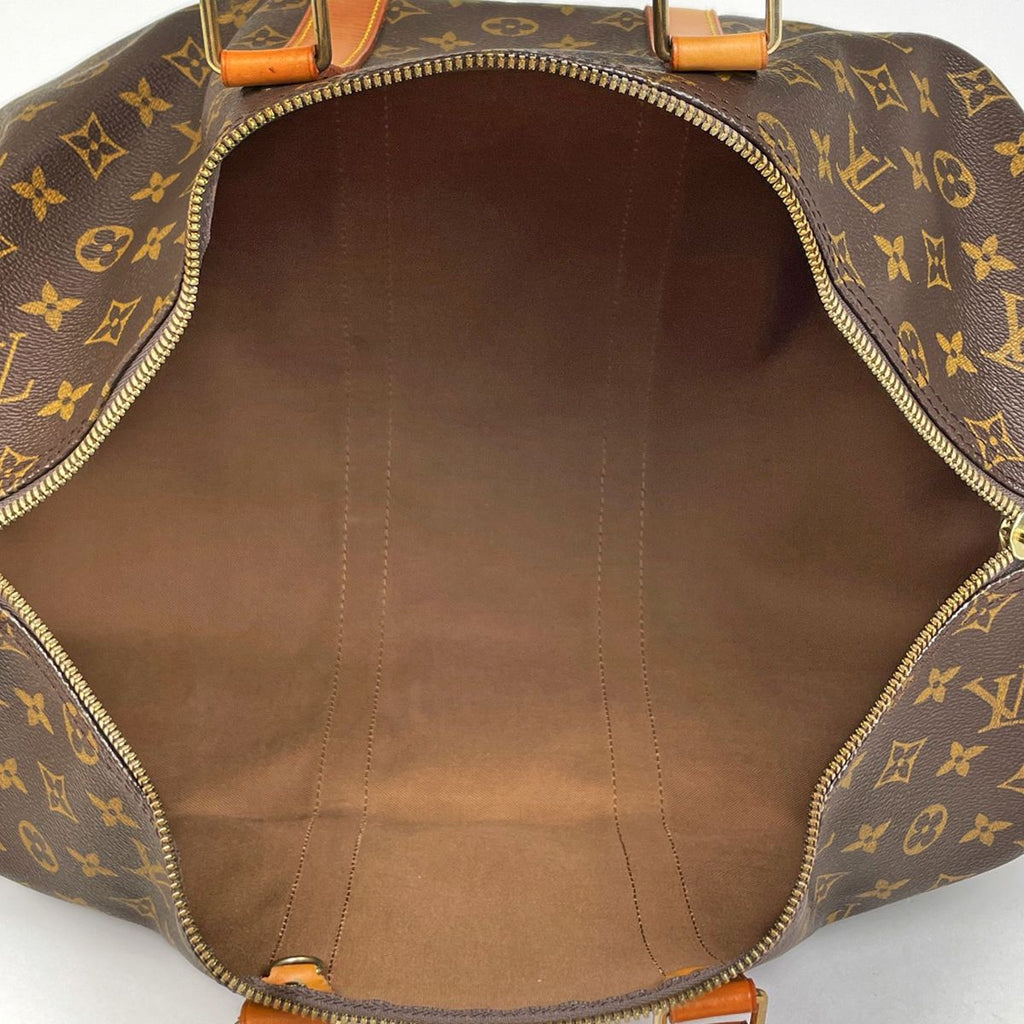 Louis Vuitton Keepall 45 Boston Bag Monogram Brown — view 9