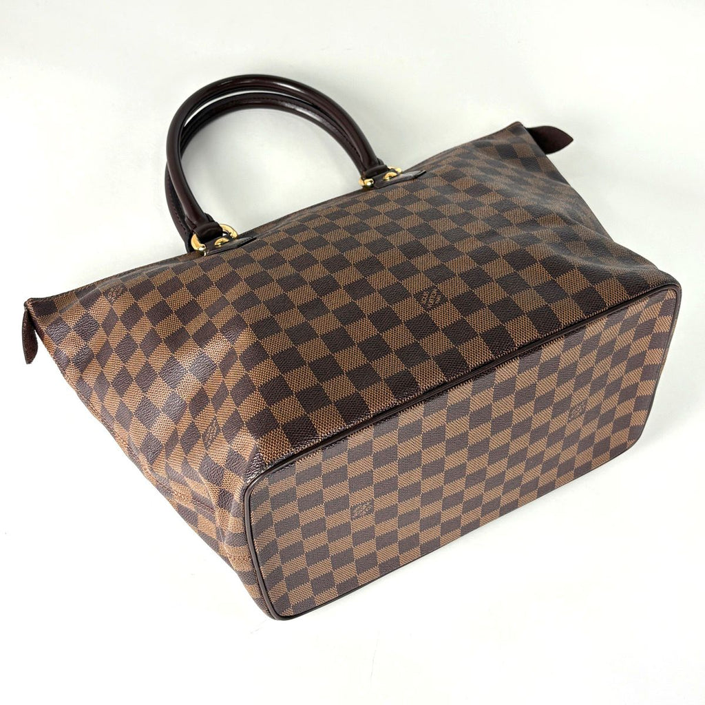 Louis Vuitton Saleya MM Tote Damier Brown — view 2