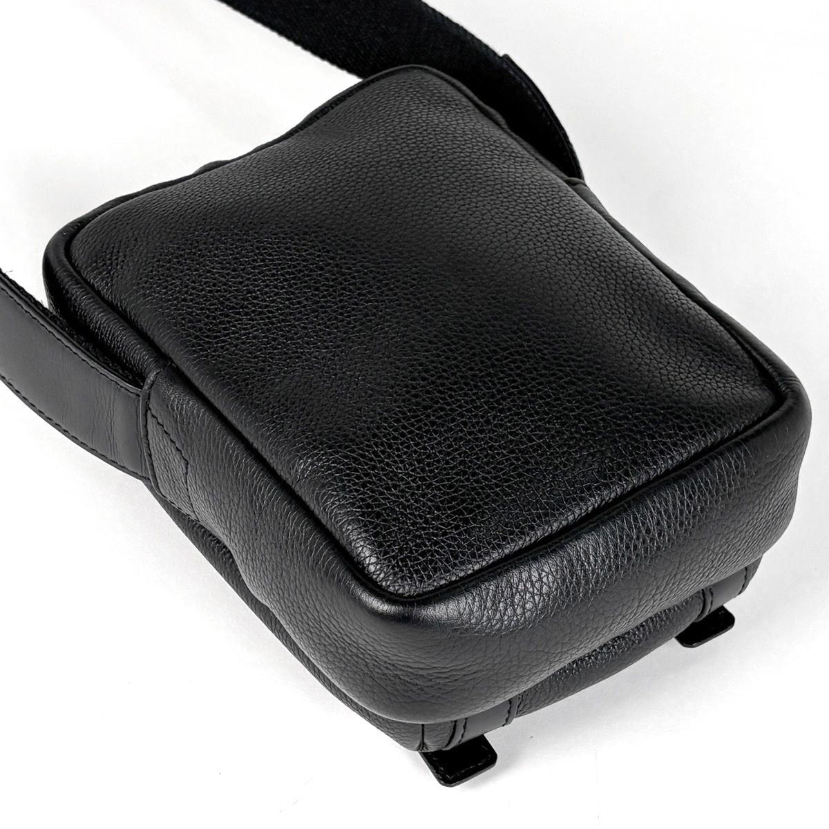 Loewe Military Crossbody XS Shoulder Bag Leather Black — view 2
