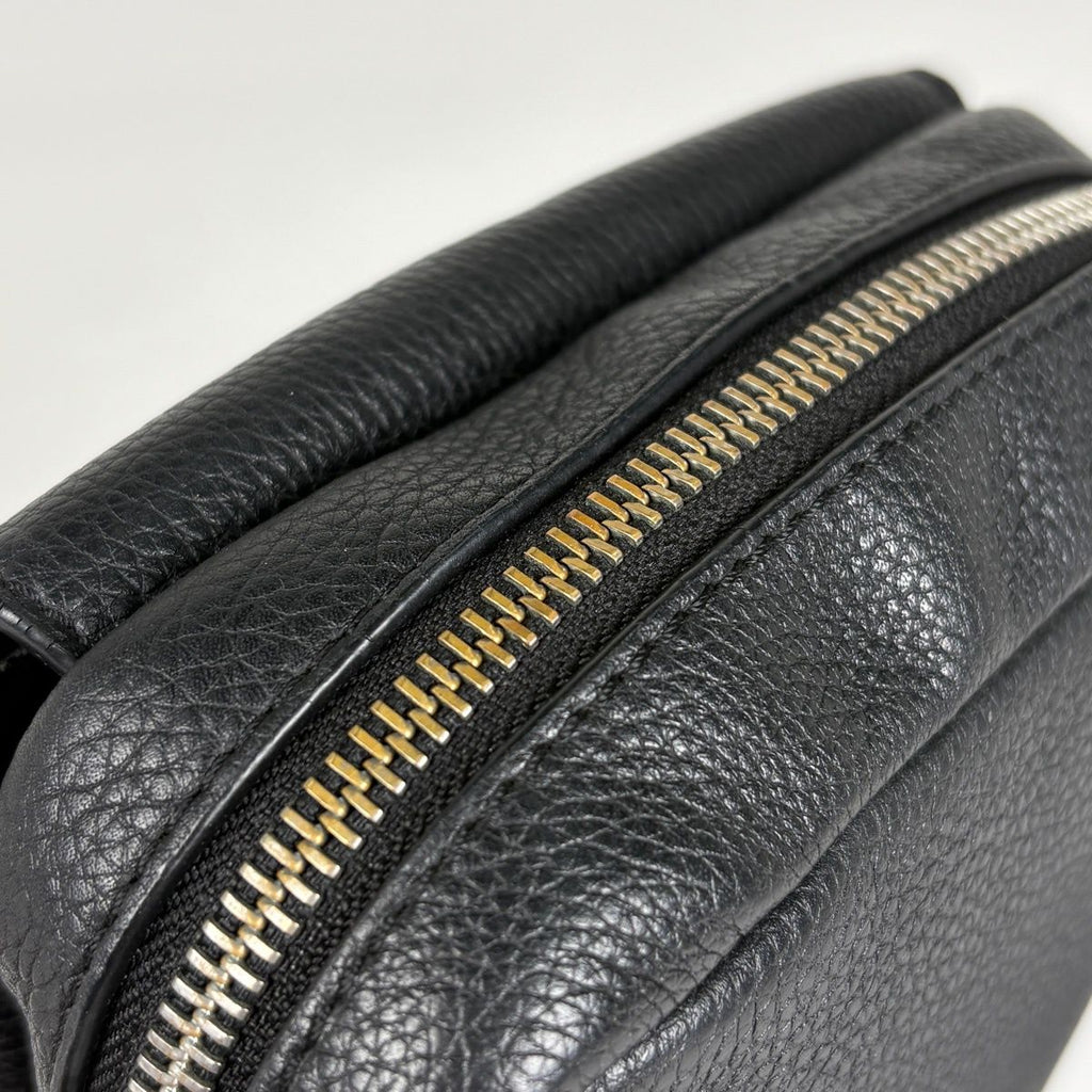 Loewe Military Crossbody XS Shoulder Bag Leather Black — view 5