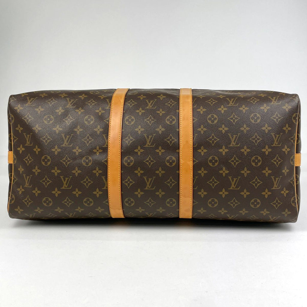 Louis Vuitton Keepall Bandouliere 55 Boston Bag Monogram Brown — view 2