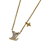 Louis Vuitton Necklace LV Iconic Rhinestone Gold