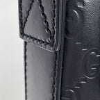 Gucci Guccissima Messenger Bag GG Pattern Shi Marais the Black — view 4