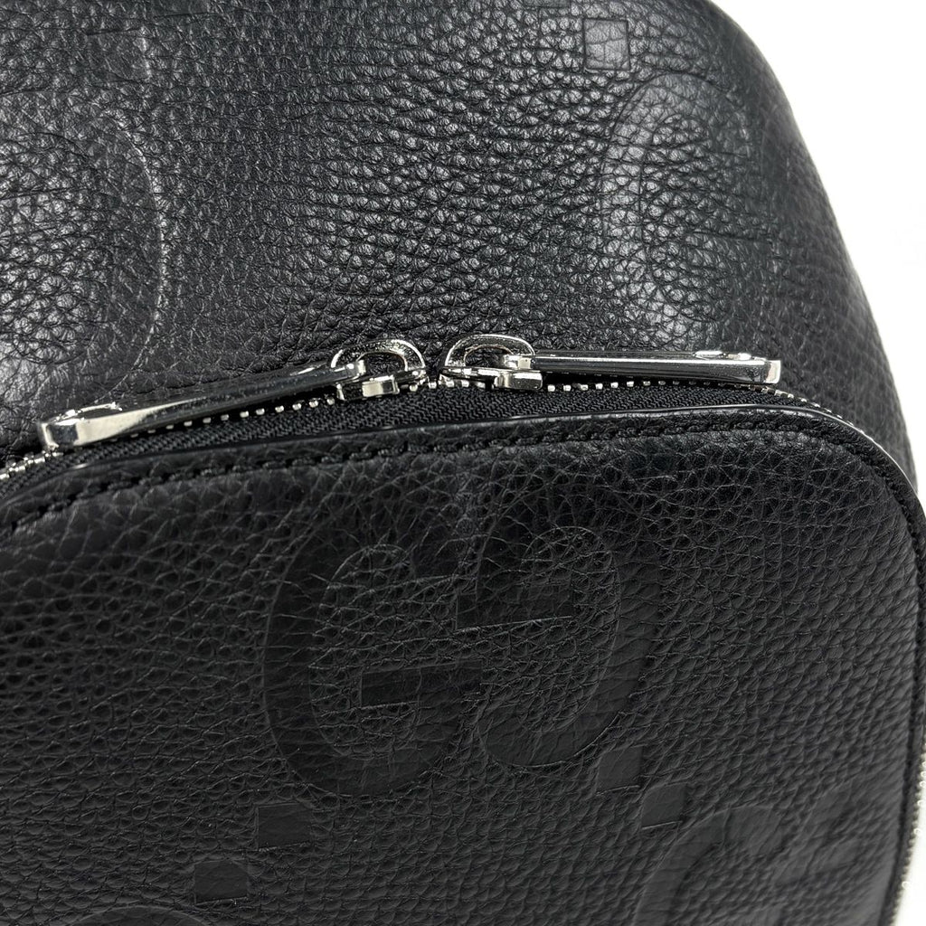 Gucci Jumbo GG Shoulder Bag Cross Leather Black — view 4