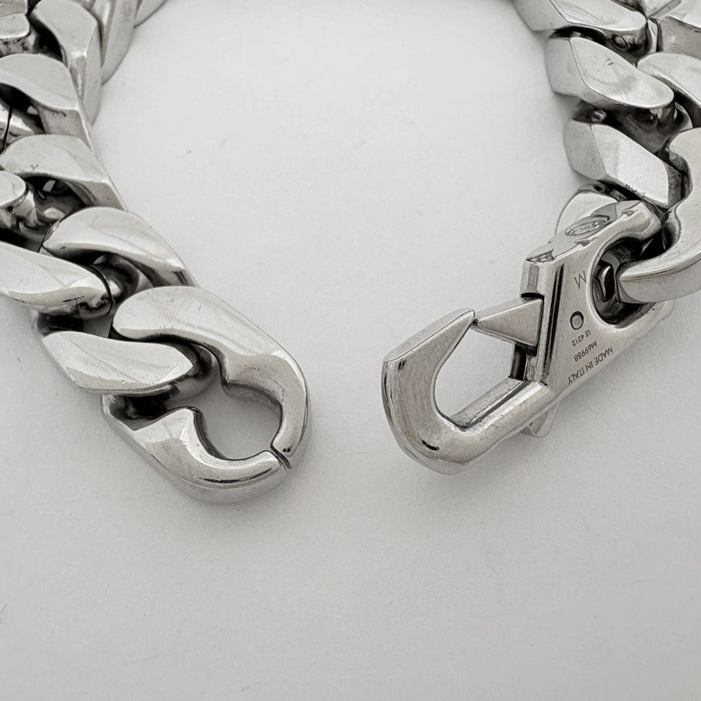 Louis Vuitton Bracelet LV Chain Links Silver Plated — view 3