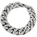 Louis Vuitton Bracelet LV Chain Links Silver Plated
