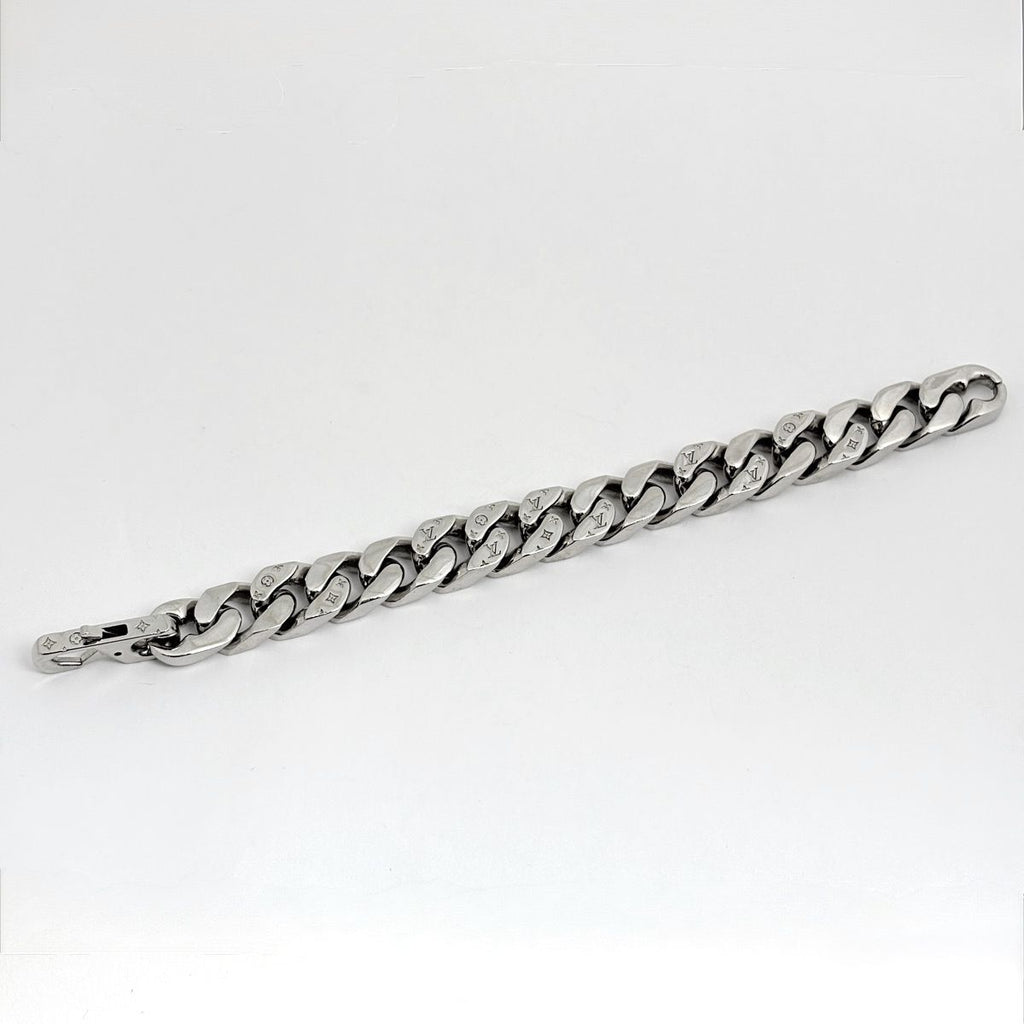 Louis Vuitton Bracelet LV Chain Links Silver Plated — view 2