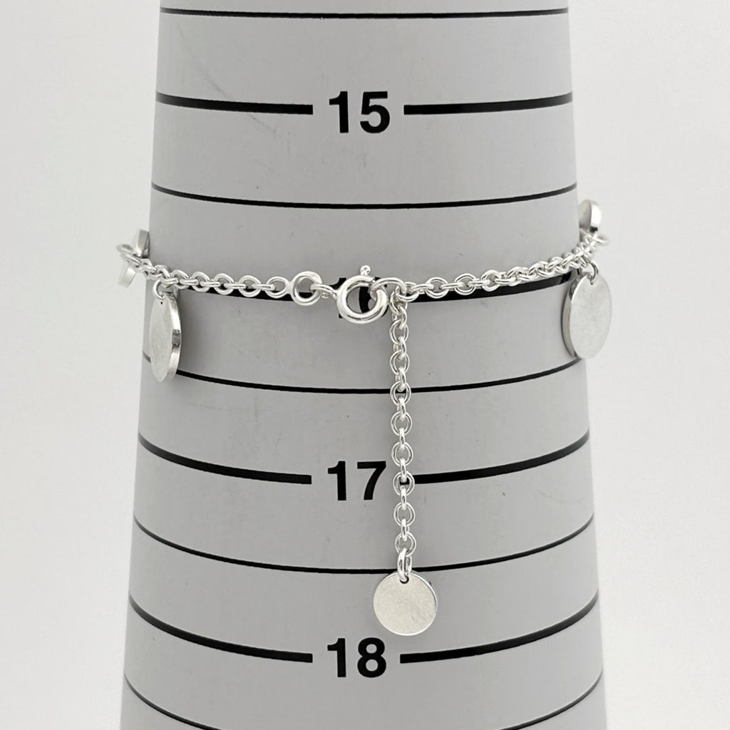 Hermes Exlibris Bracelet 925 Sterling Silver — view 4