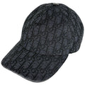 Dior Oblique Cap Baseball Cap Trotter Hat Cap Cotton Black