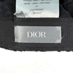 Dior Oblique Cap Baseball Cap Trotter Hat Cap Cotton Black — view 6