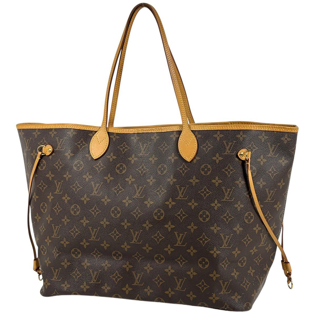 Louis Vuitton Neverfull GM Shoulder Bag Tote Monogram Brown