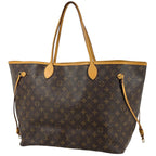 Louis Vuitton Neverfull GM Shoulder Bag Tote Monogram Brown