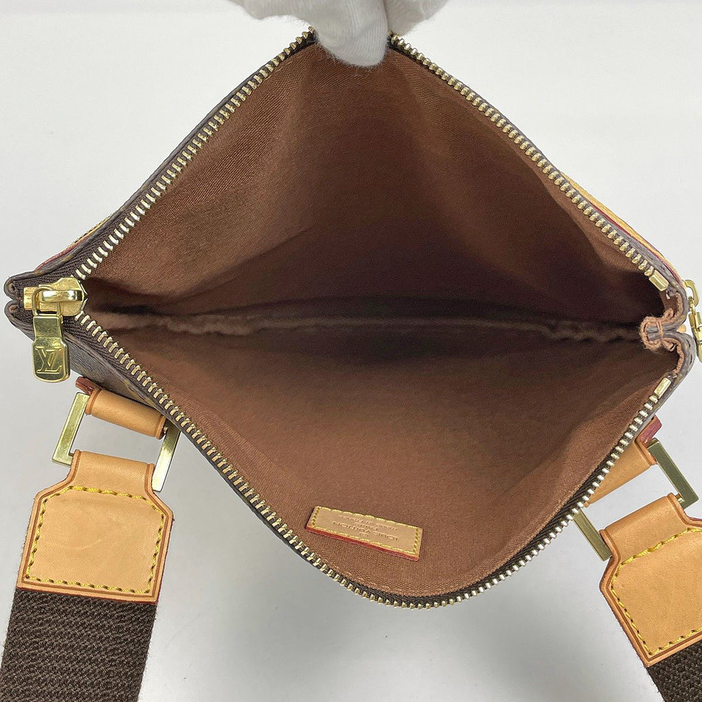 Louis Vuitton Pochette Bosford Crossbody Monogram Brown — view 8