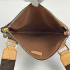 Louis Vuitton Pochette Bosford Crossbody Monogram Brown — view 8