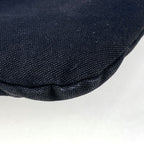 Hermes Fourre Tout Porte Documents Handbag Canvas Navy — view 3