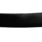 Louis Vuitton Damier Graphite Ceinture Initial 110 44 Black Gray Leather 1- Belt — view 5