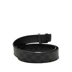 Louis Vuitton Damier Graphite Ceinture Initial 110 44 Black Gray Leather 1- Belt — view 3