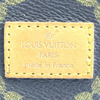 Louis Vuitton Saumur 35 Monogram Leather Brown Shoulder Bag Gold — view 5