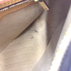 Louis Vuitton Looping MM Monogram Leather Brown Handbag Gold — view 5