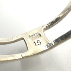 Gucci Interlocking Open Band Silver Ring — view 5