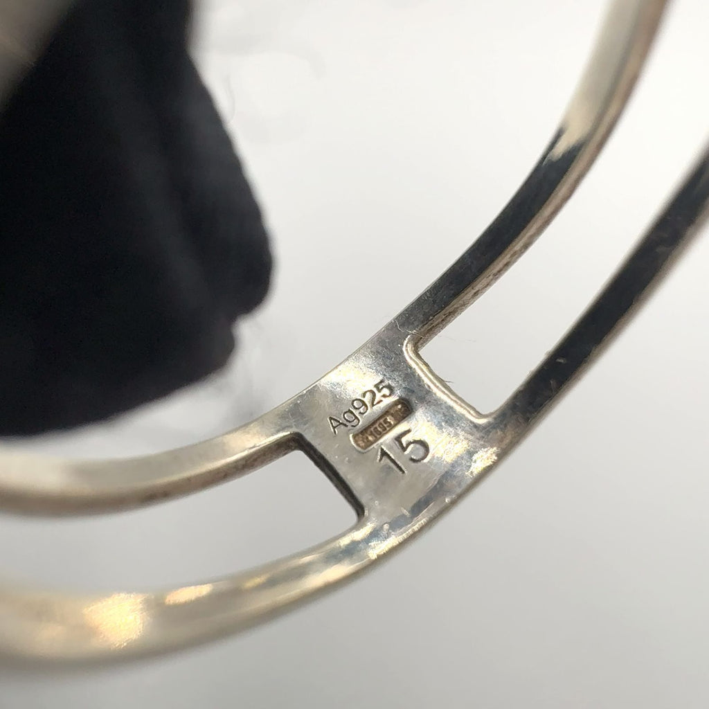 Gucci Interlocking Silver Ring — view 5