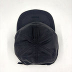 Prada Logo Embroidery Nylon Black Hat Silver — view 3