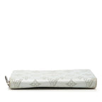 Louis Vuitton Monogram Mahina Zippy Wallet Light Blue Leather — view 3