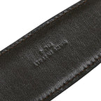 Celine Horse Carriage Vintage Motif Belt Black Brown Gold Leather Plated — view 8