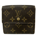 Louis Vuitton Hook Wallet Monogram Porte Monet Billets Cult Cles Leather