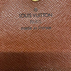 Louis Vuitton Hook Wallet Monogram Porte Monet Billets Cult Cles Leather — view 5