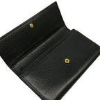 Gucci Wallet Double Continental GG Marmont Black Leather — view 3