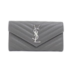 Saint Laurent Wallet Silver
