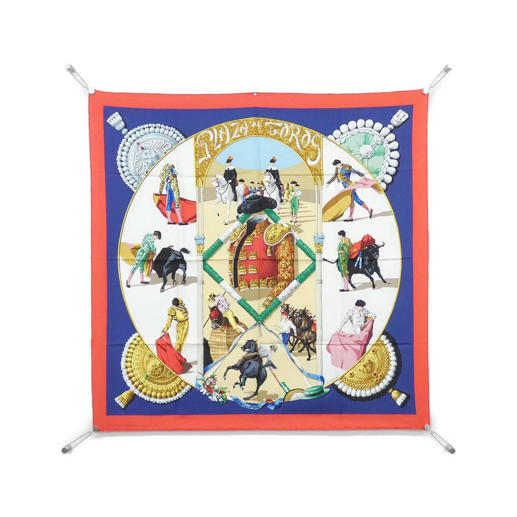 Hermes Plaza de Toros Carre Scarf