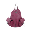 Chanel Backpack Sac Burgundy