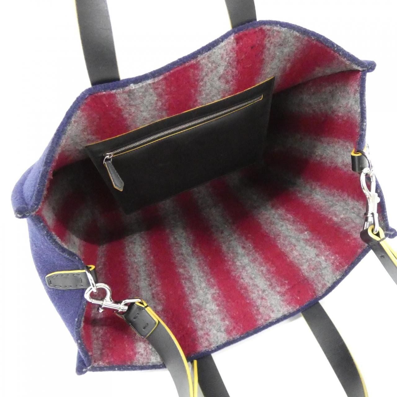 Fendi Bag Handbag Navy — view 8