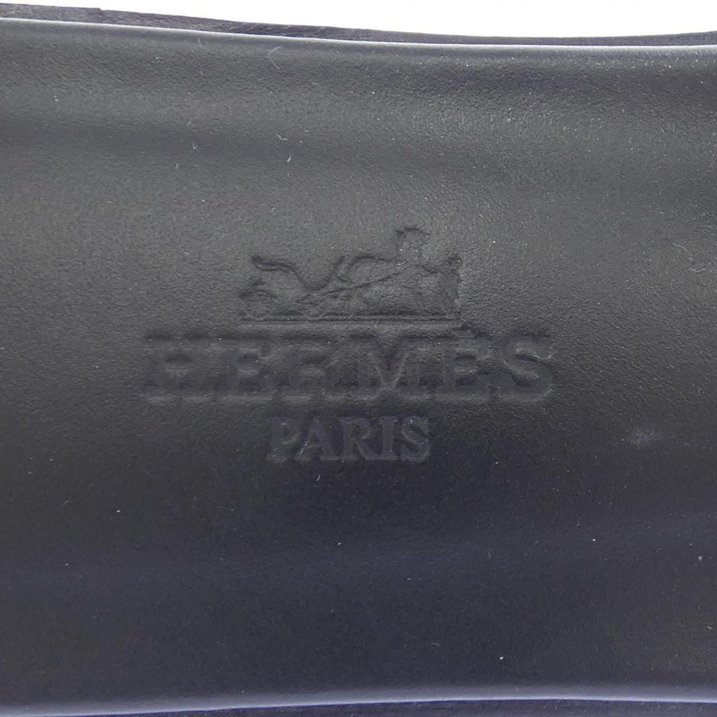 Hermes Oran Sandals Black — view 6