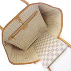 Louis Vuitton Damier Azur Neverfull MM — view 7