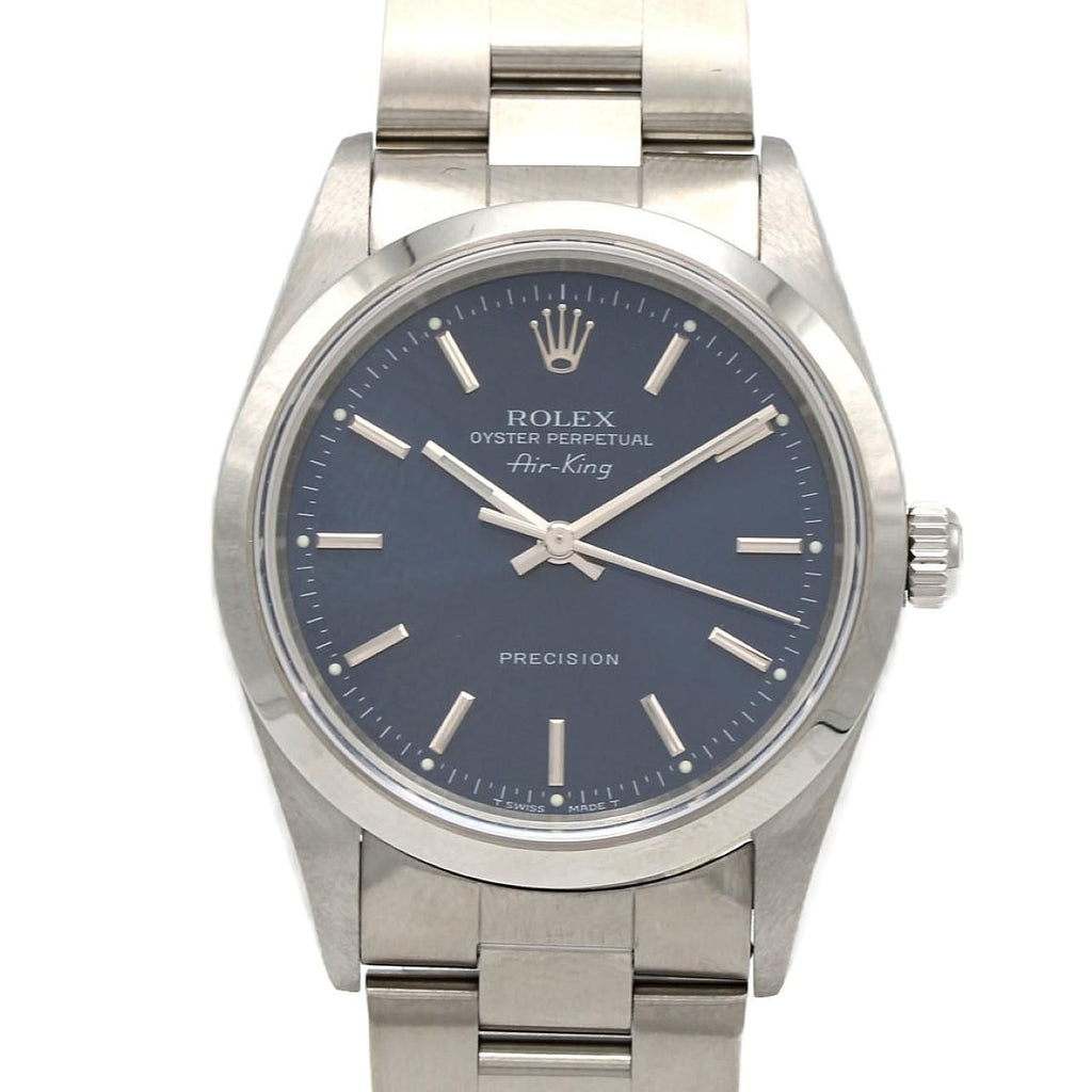 Rolex Air King SS Automatic Winding Number Watch
