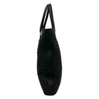 Bottega Veneta Tote Intrecciato Black Leather — view 4