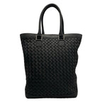 Bottega Veneta Tote Intrecciato Black Leather — view 3