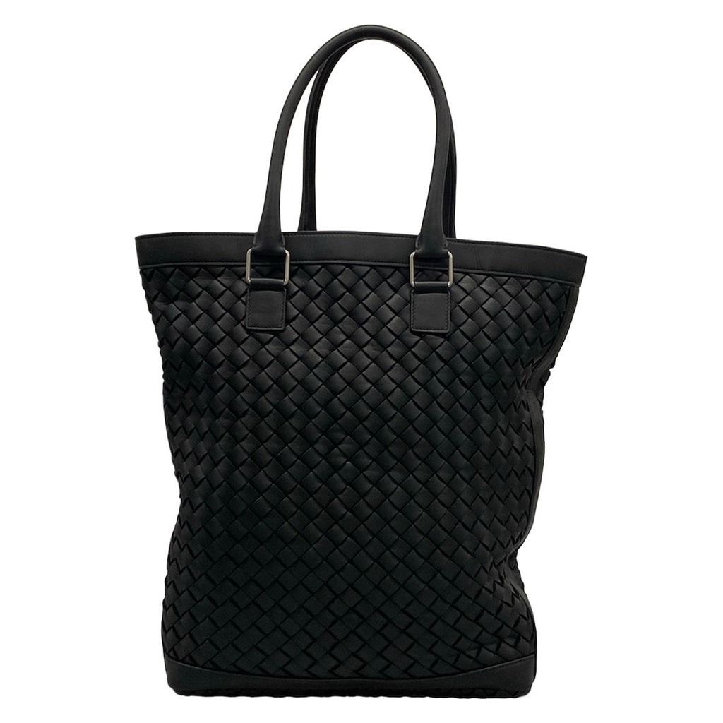 Bottega Veneta Tote Intrecciato Black Leather