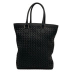 Bottega Veneta Tote Intrecciato Black Leather