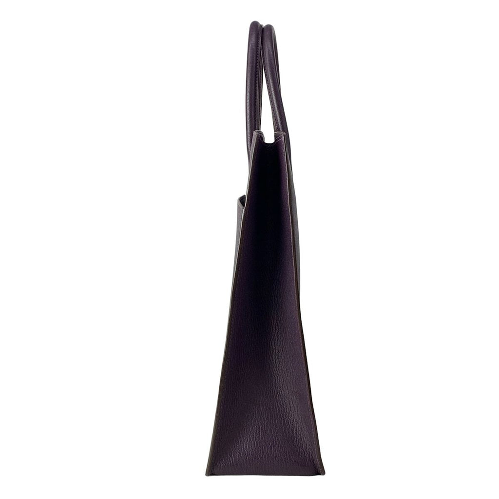 Hermes Tote White Bath Up Leather — view 4